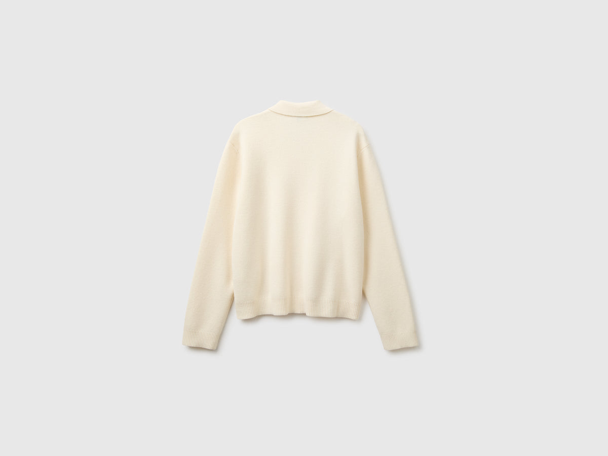 Giacca in maglia in misto cashmere