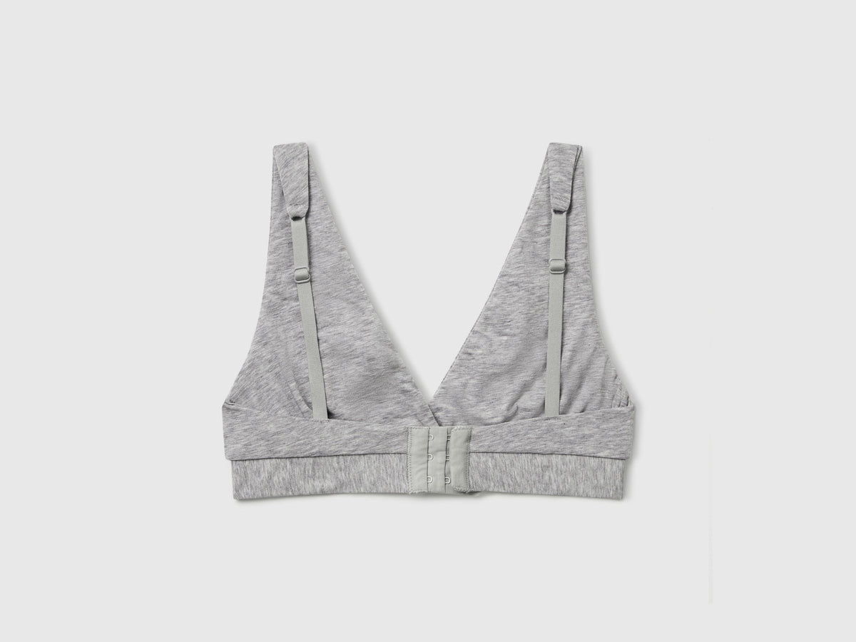 Reggiseno a triangolo in cotone stretch