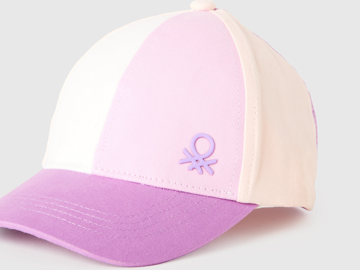Cappellino baseball color block