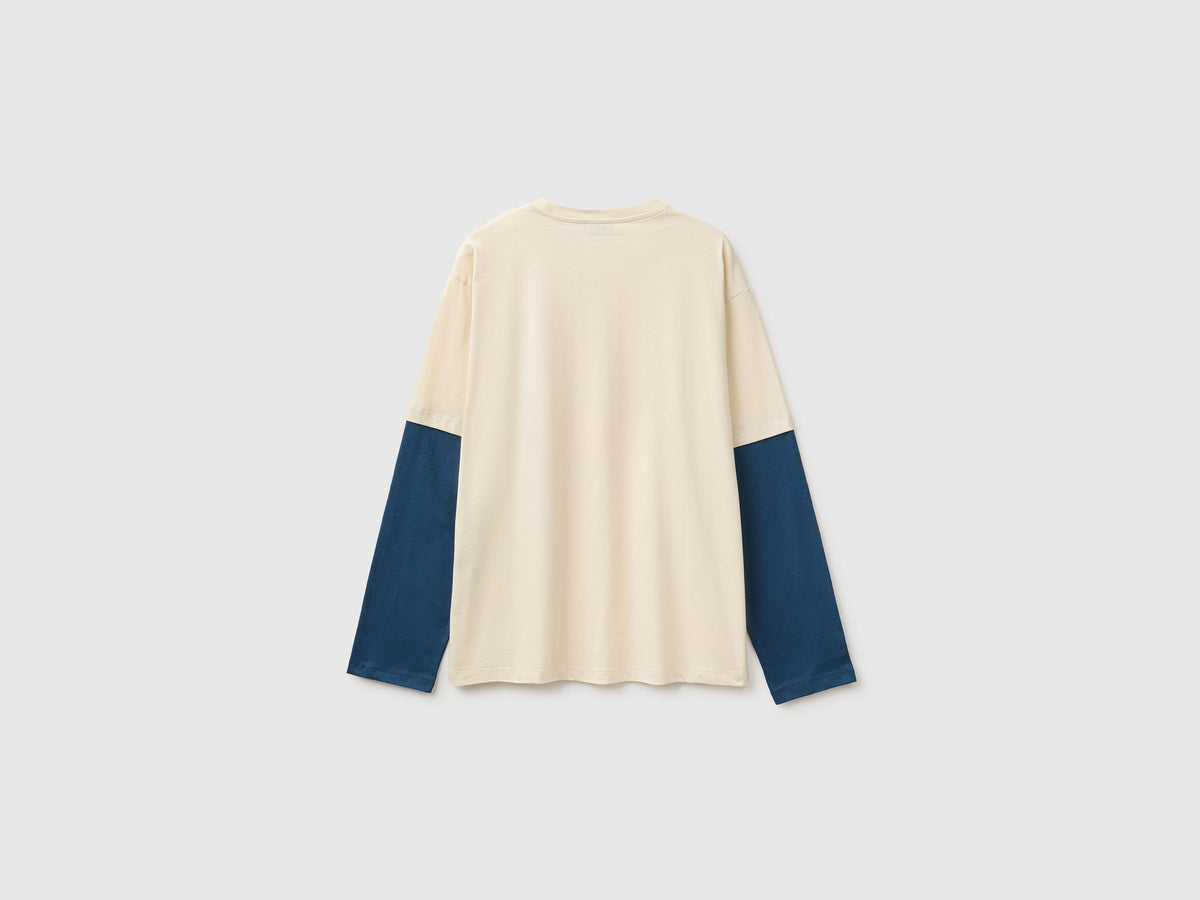 T-shirt over fit in cotone bio