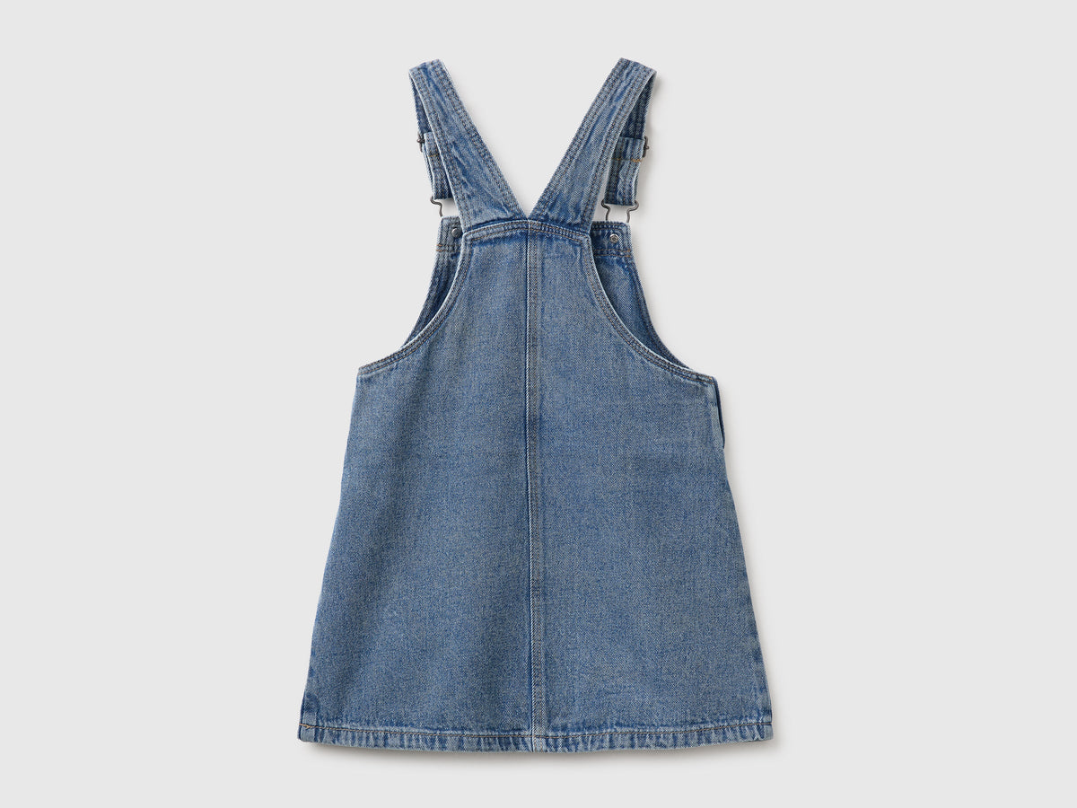 Gonna salopette di jeans