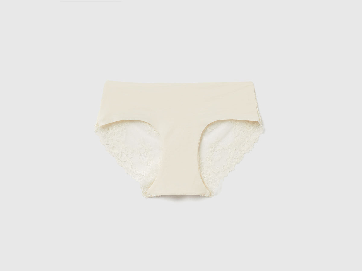 Slip stretch con pizzo