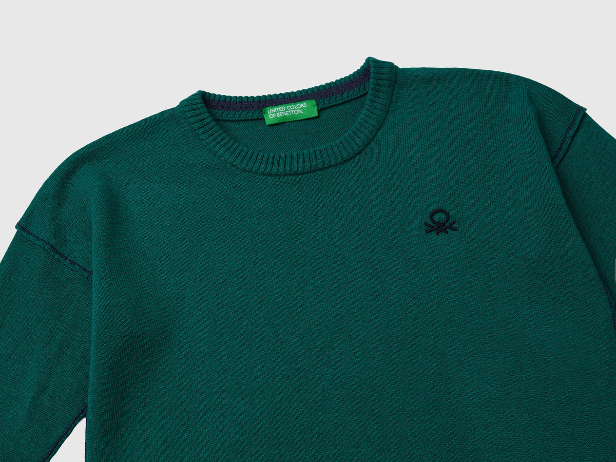 Maglia con ricamo logo
