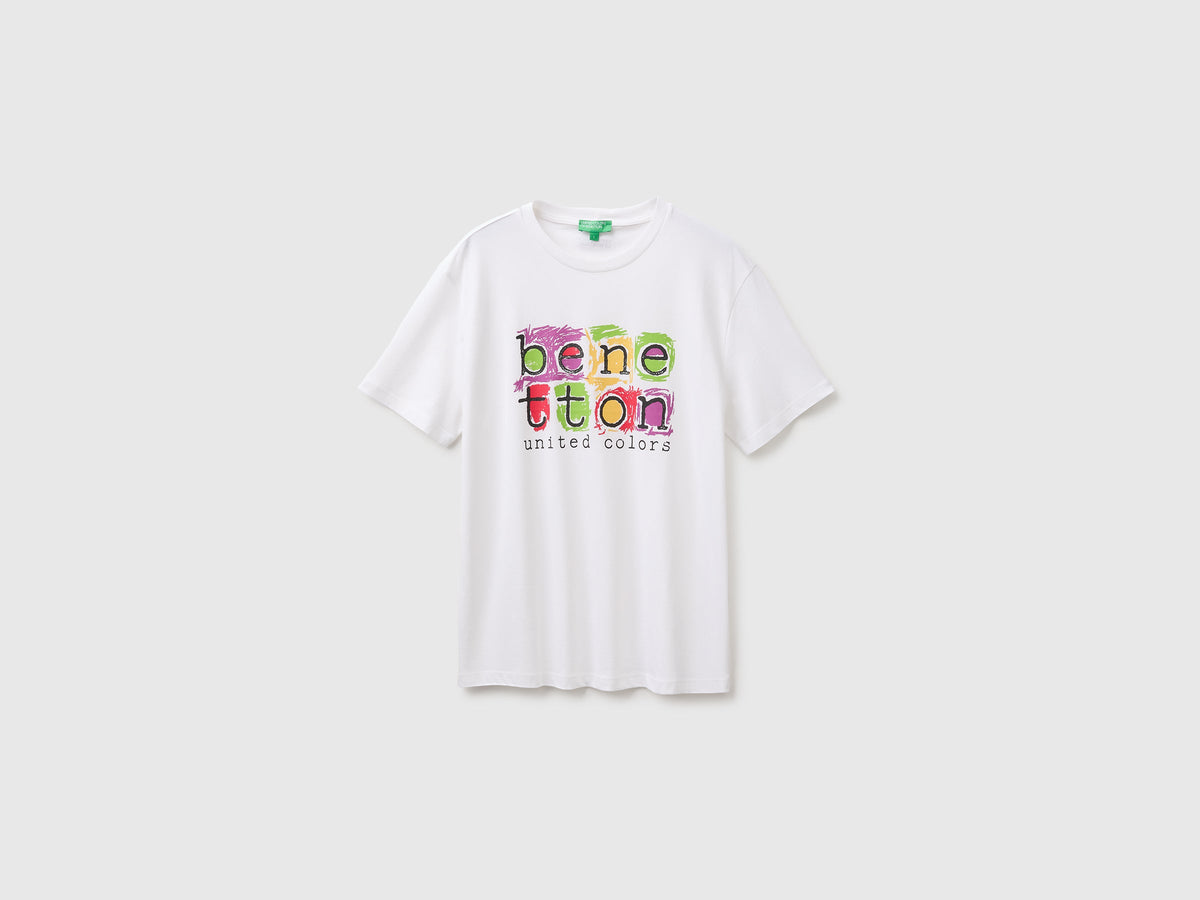 T-shirt regular fit con logo