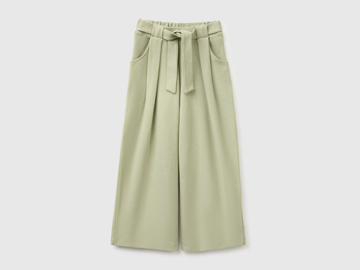 Pantaloni con fusciacca in caldo cotone
