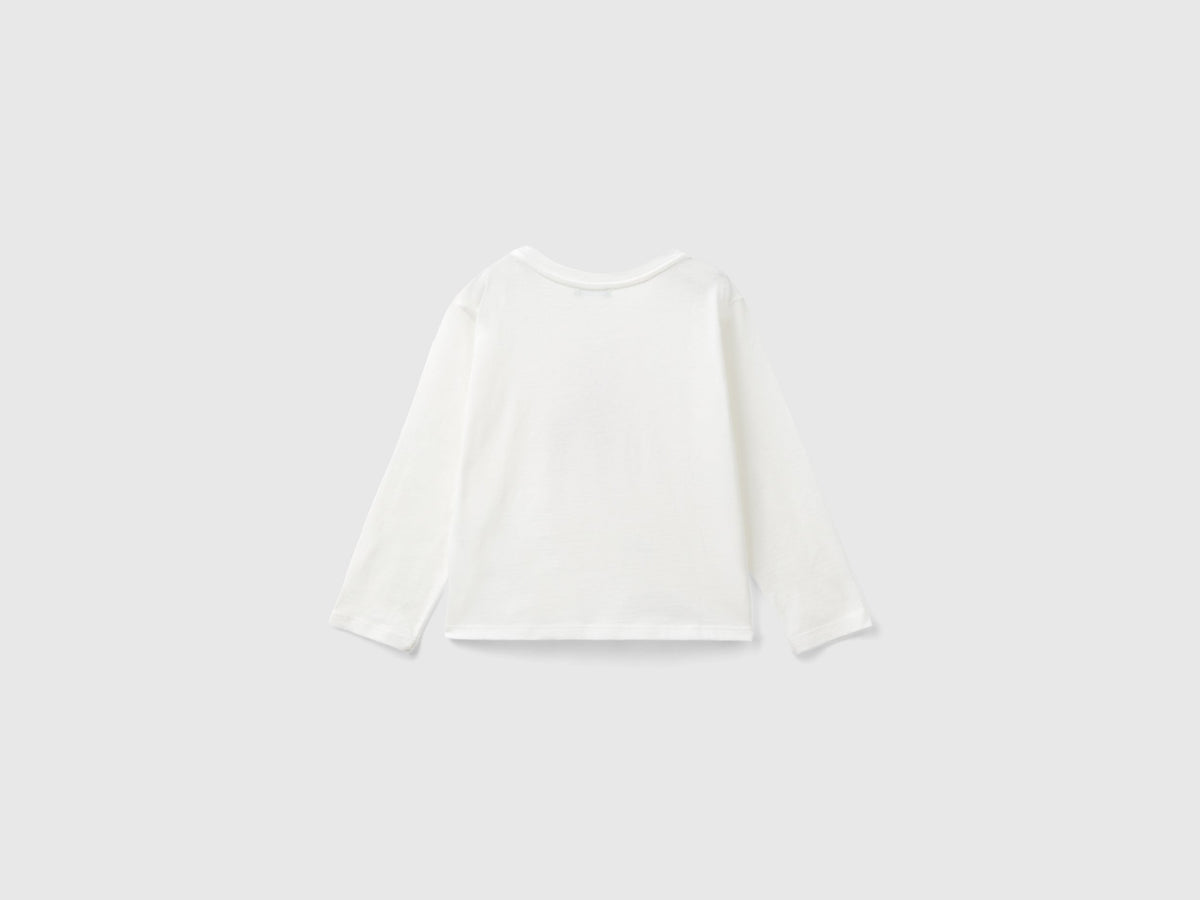 T-shirt in cotone bio con stampa