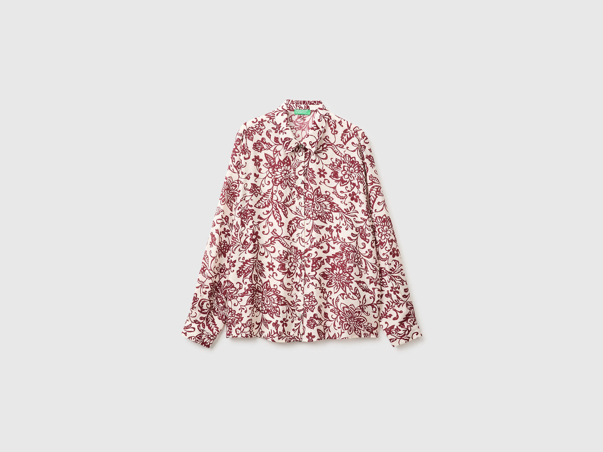 Camicia fantasia 100% viscosa