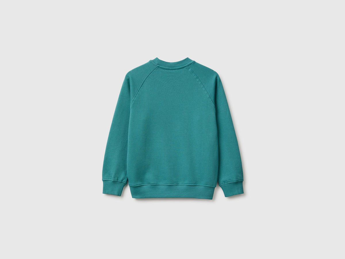 Felpa chiusa 100% cotone