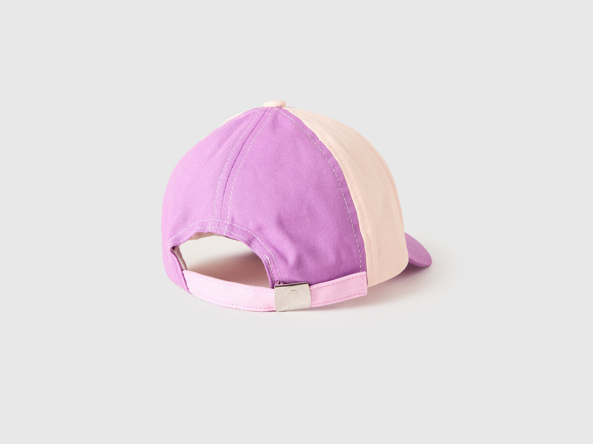 Cappellino baseball color block