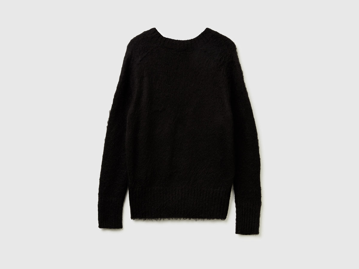 Calda maglia in misto mohair