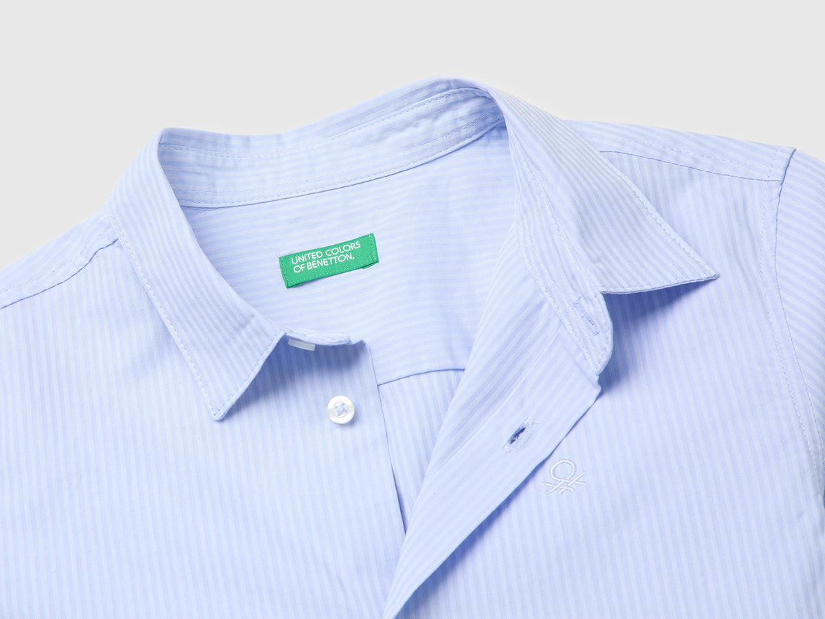 Camicia classica in puro cotone