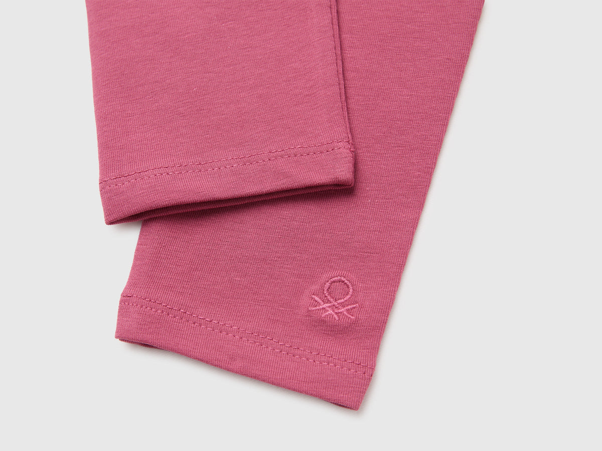 Leggings in cotone stretch