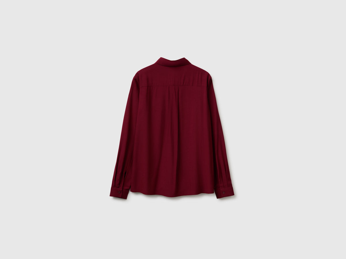 Camicia regular fit in viscosa