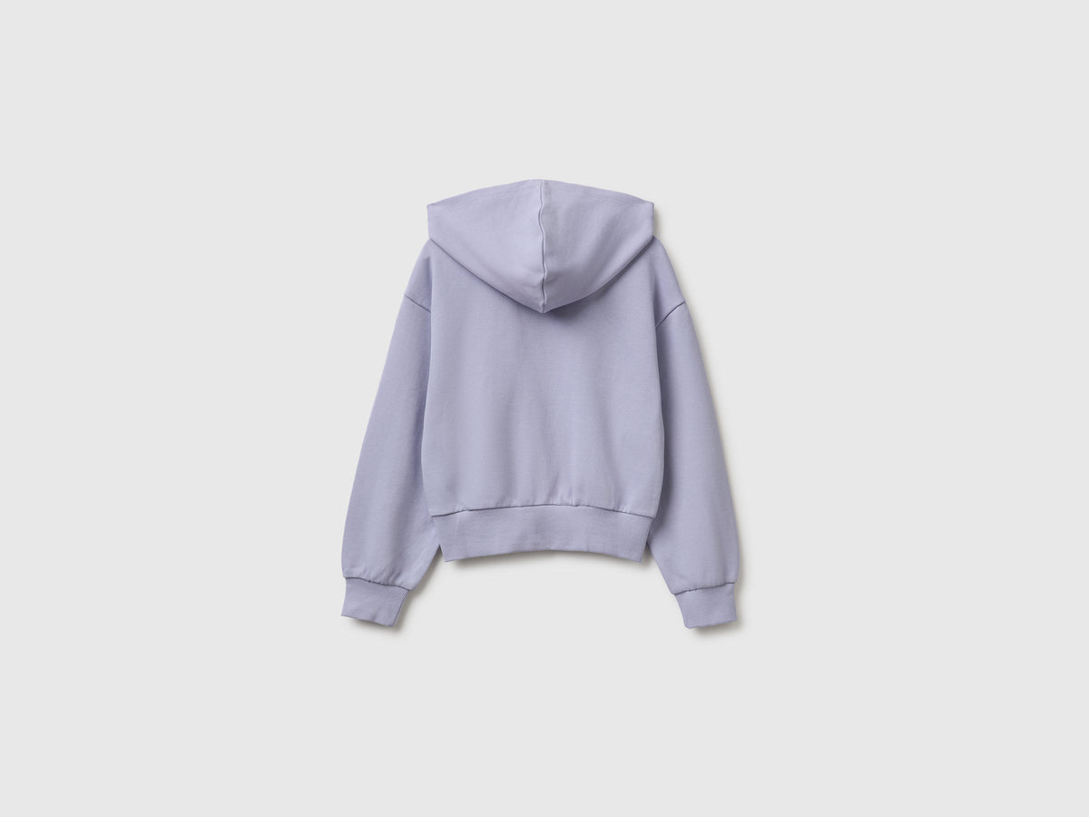 Felpa con cappuccio 100% cotone