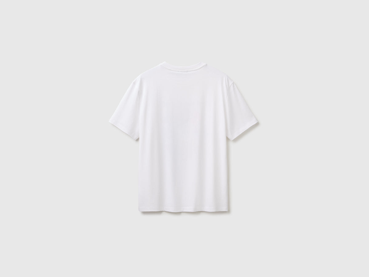 T-shirt regular fit con logo