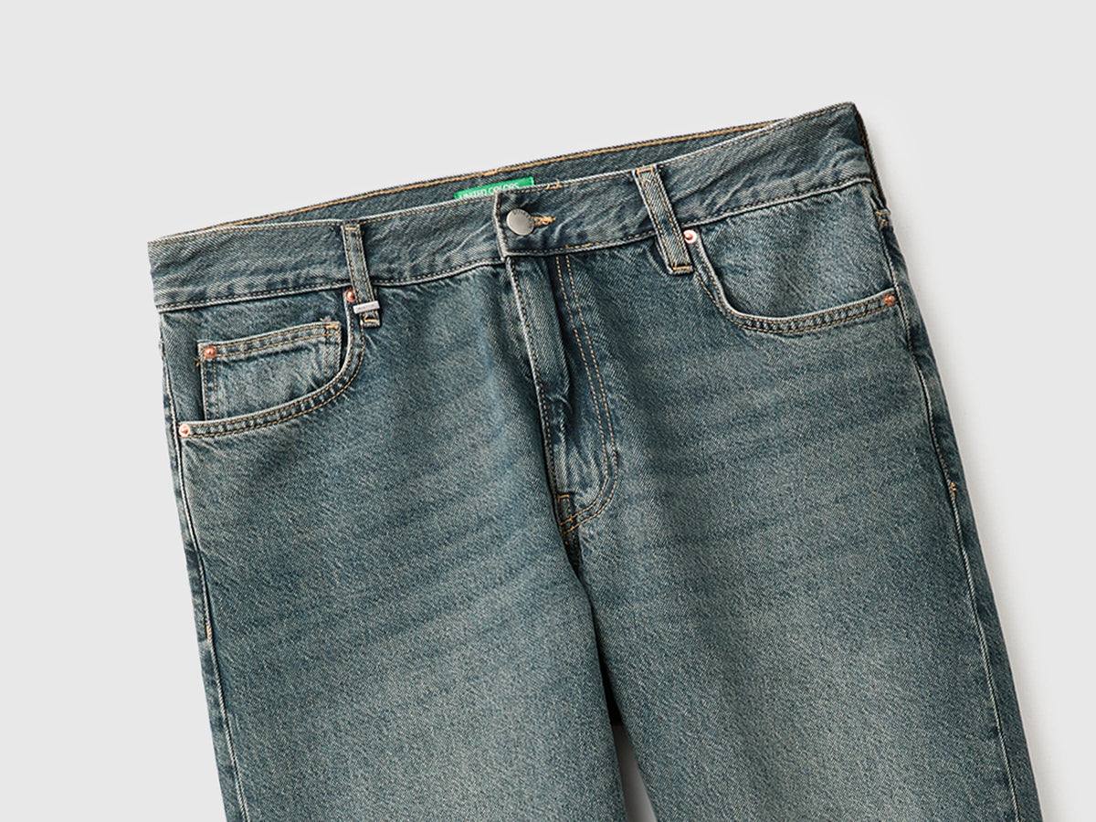 Jeans regular fit 100% cotone