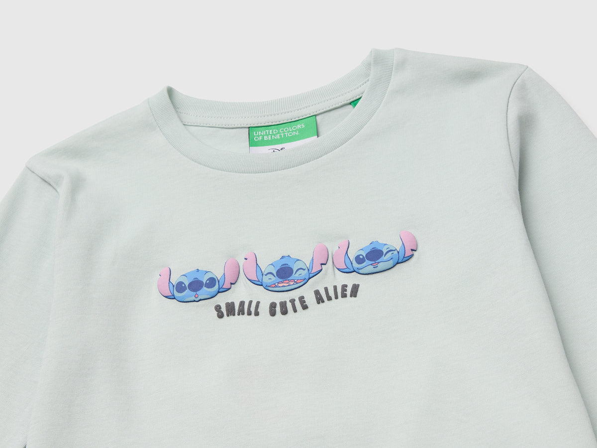 T-shirt stampa e ricamo ©Disney Lilo & Stitch