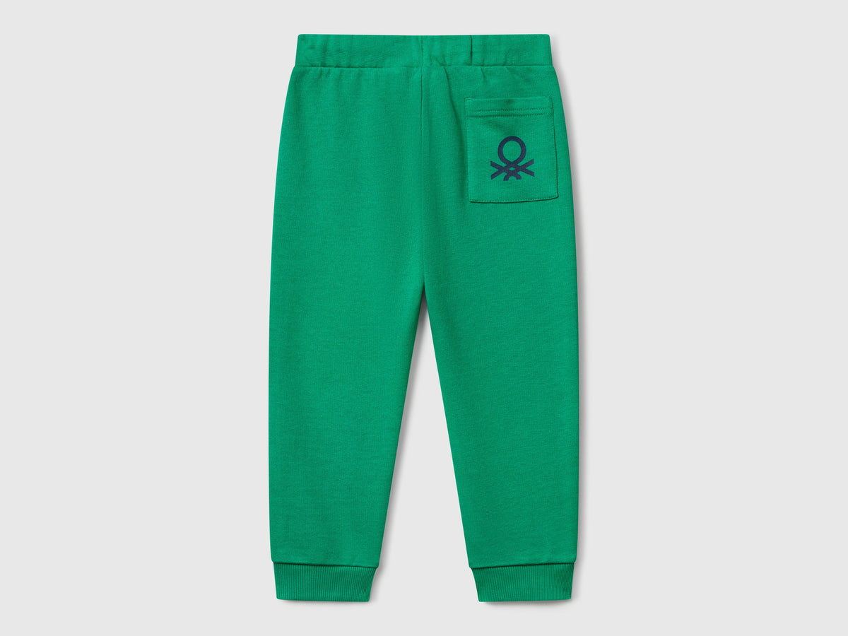 Pantaloni in cotone con logo
