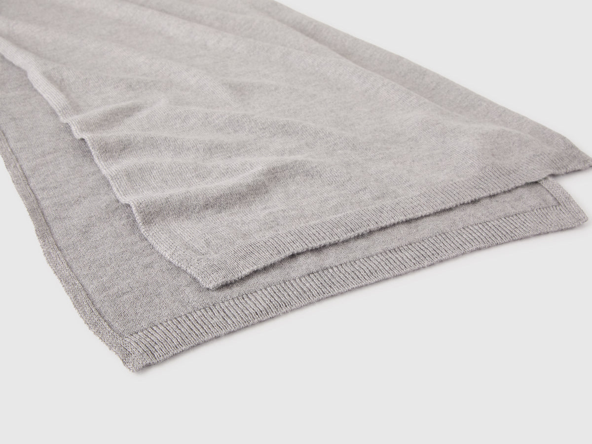 Sciarpa in misto lana e cashmere