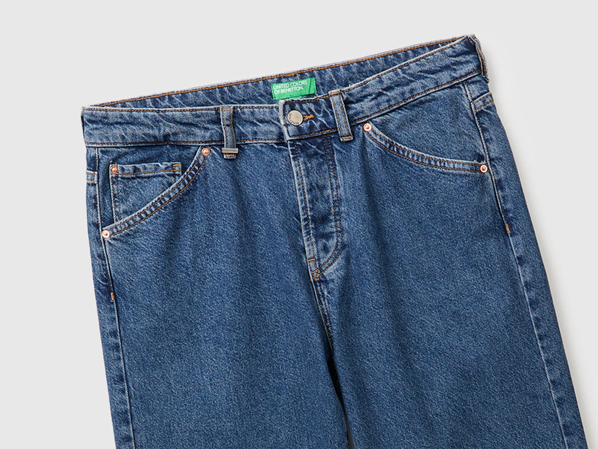 Jeans regular fit 100% cotone