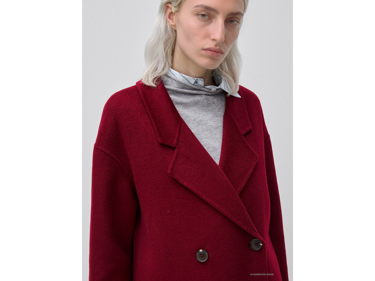 Cappotto lungo doppiopetto