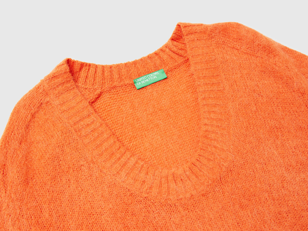 Calda maglia in misto mohair