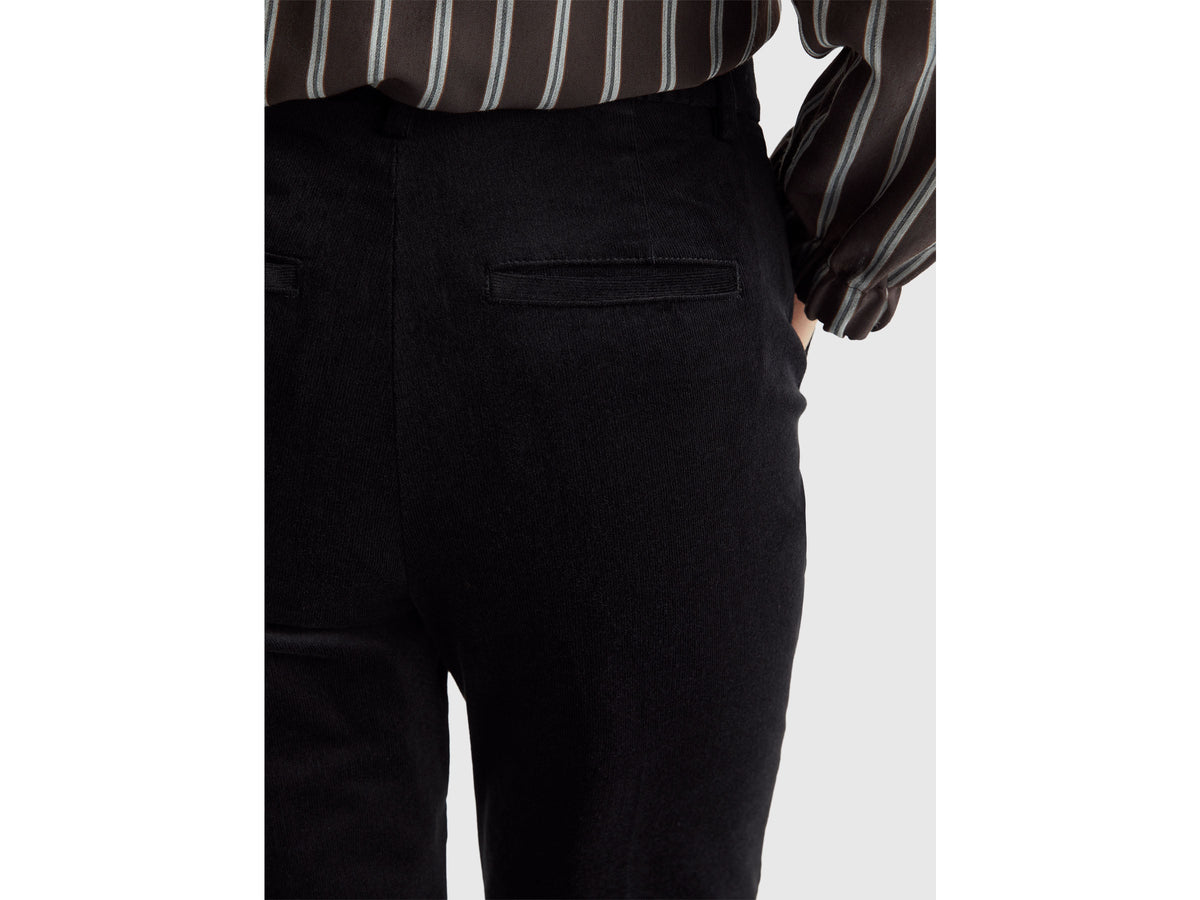 Chino in velluto elasticizzato