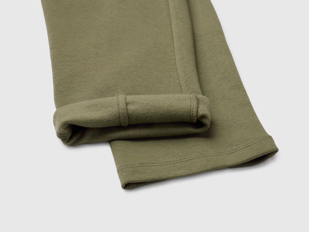 Pantaloni in felpa di caldo misto cotone