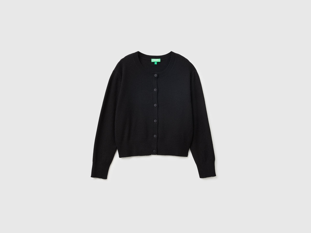 Cardigan in misto cashmere
