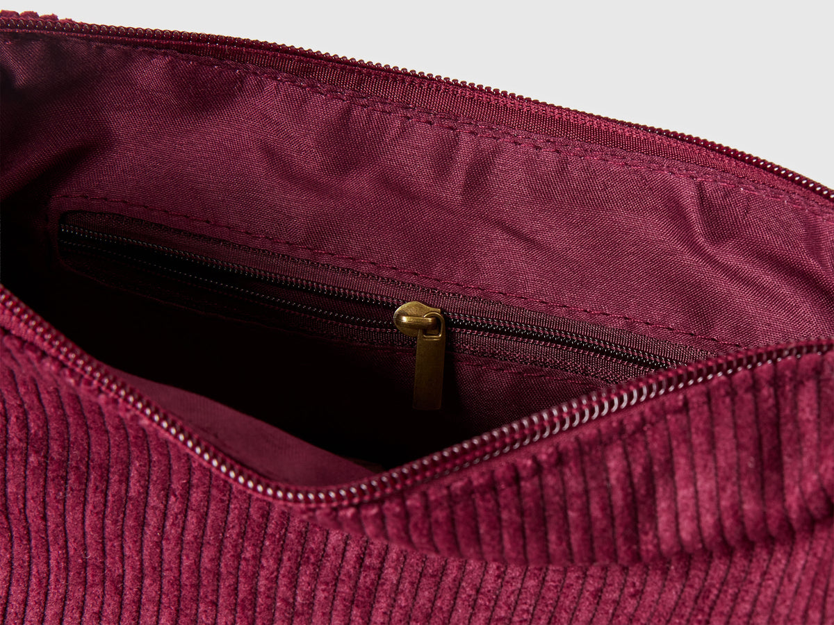 Borsa a spalla in velluto