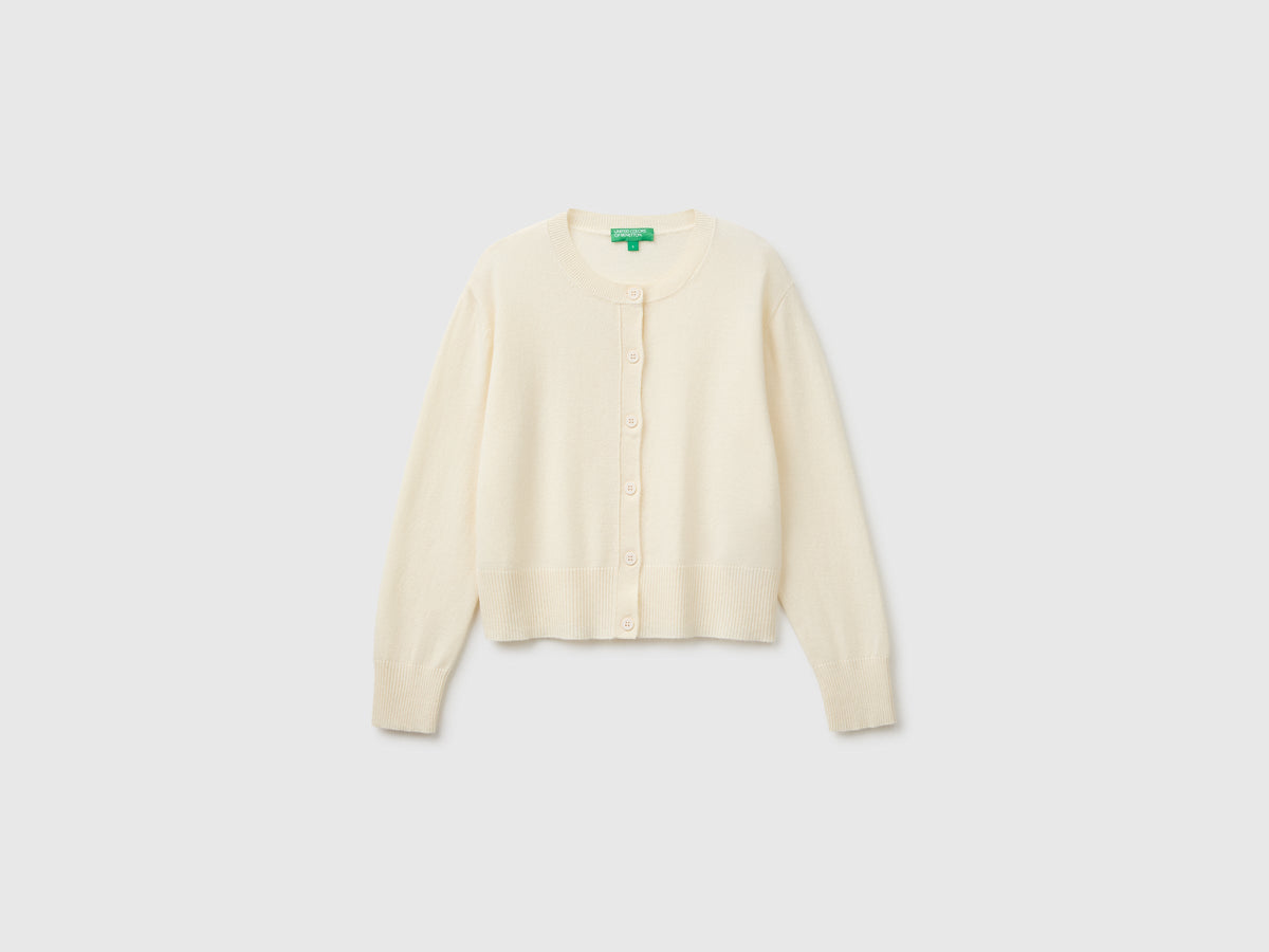 Cardigan in misto cashmere