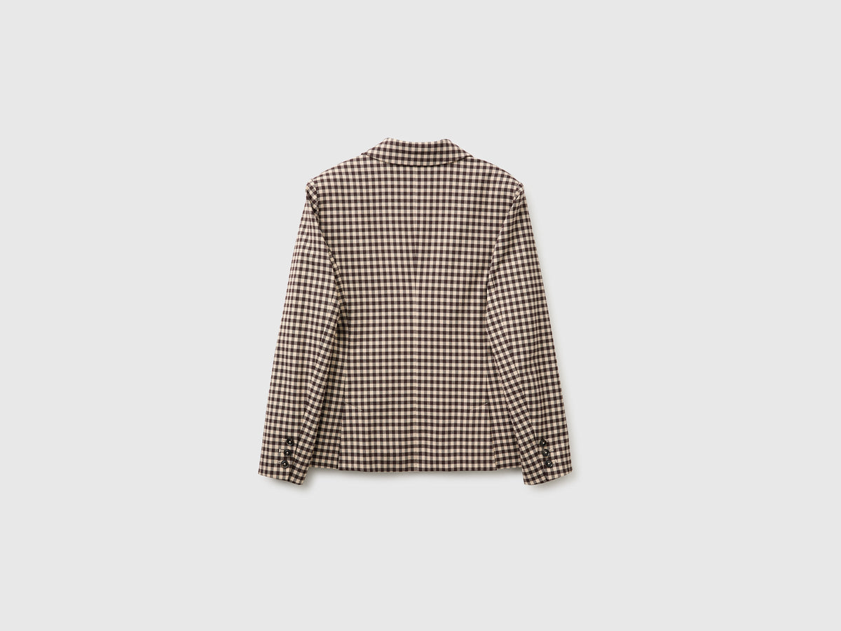 Blazer a quadretti vichy