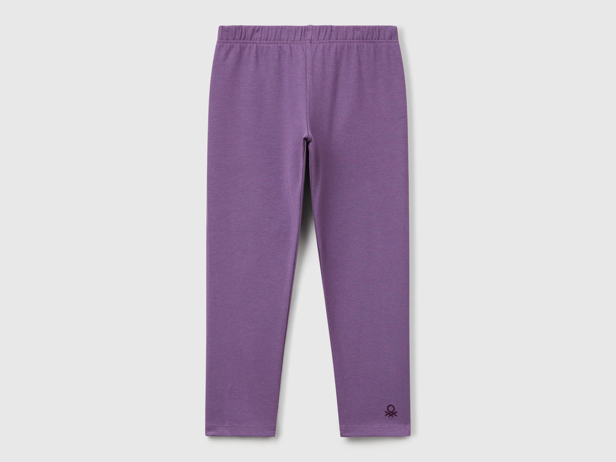 Leggings in cotone stretch