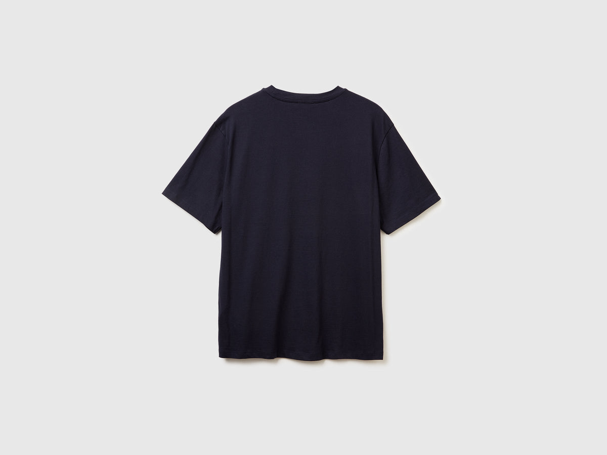 T-shirt in cotone con logo