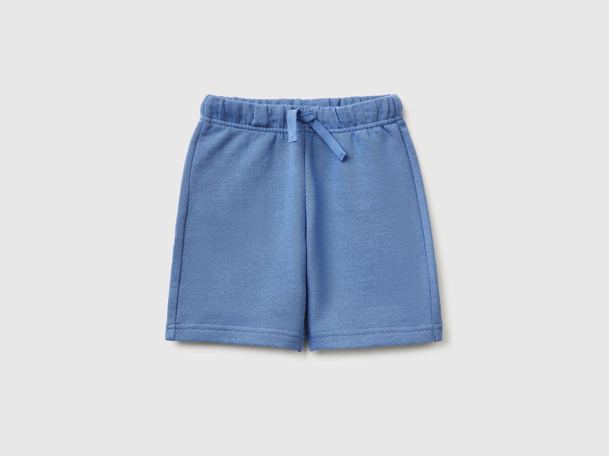 Bermuda in felpa di cotone