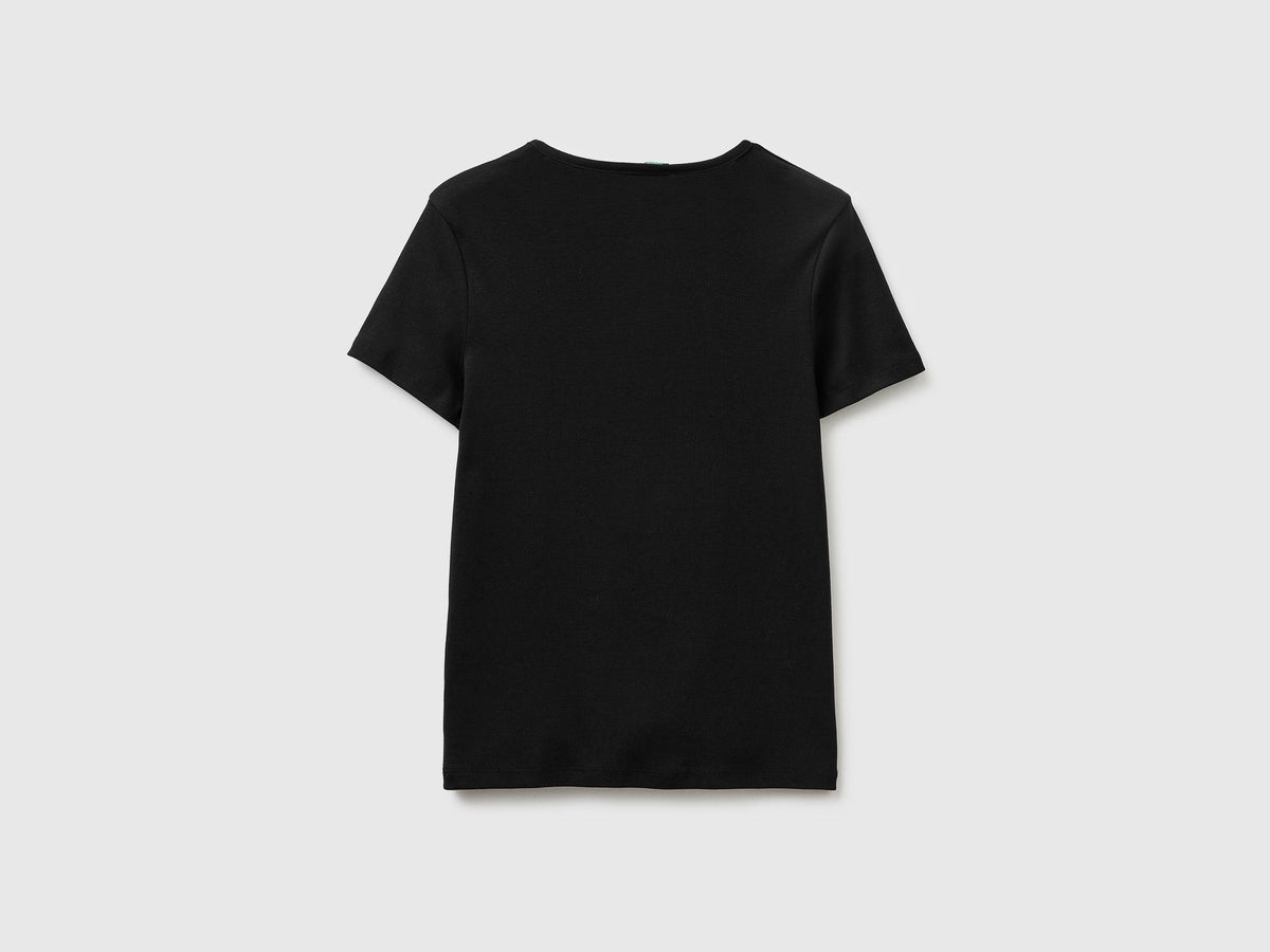 T-shirt girocollo slim fit