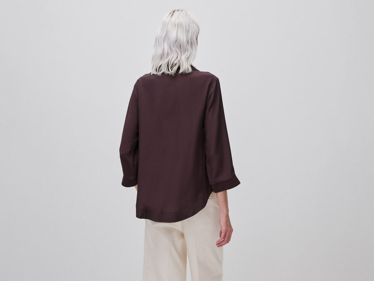 Blusa in pura viscosa