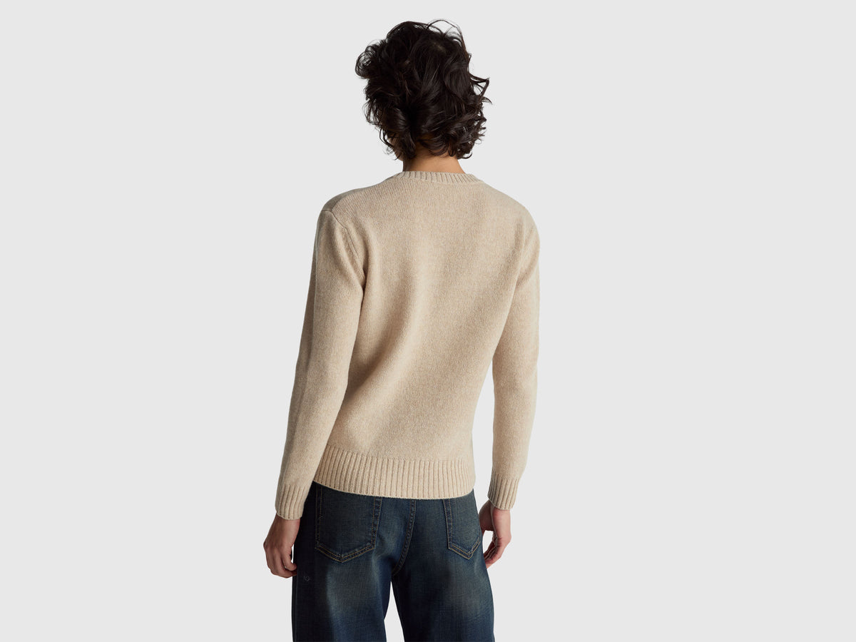 Maglia in pura lana Shetland