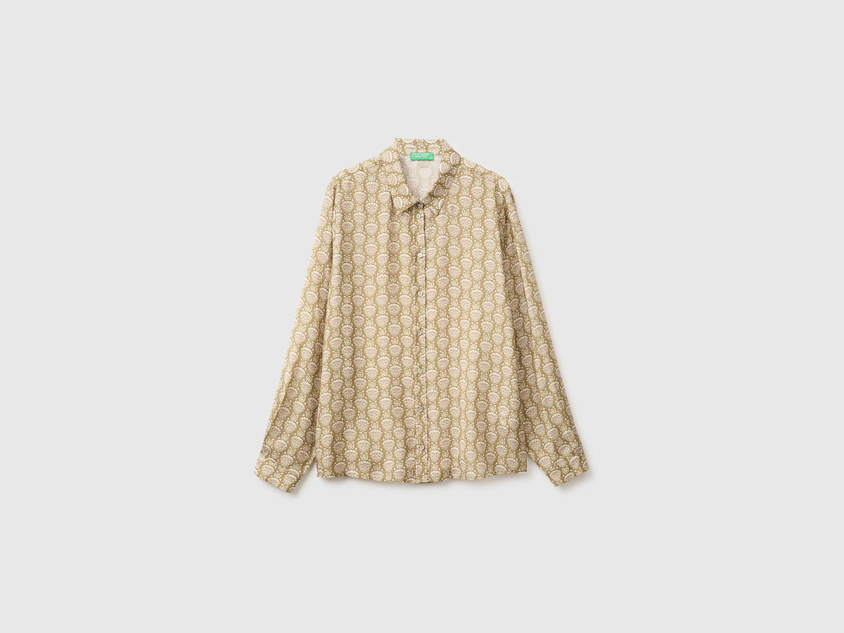 Camicia fantasia 100% viscosa
