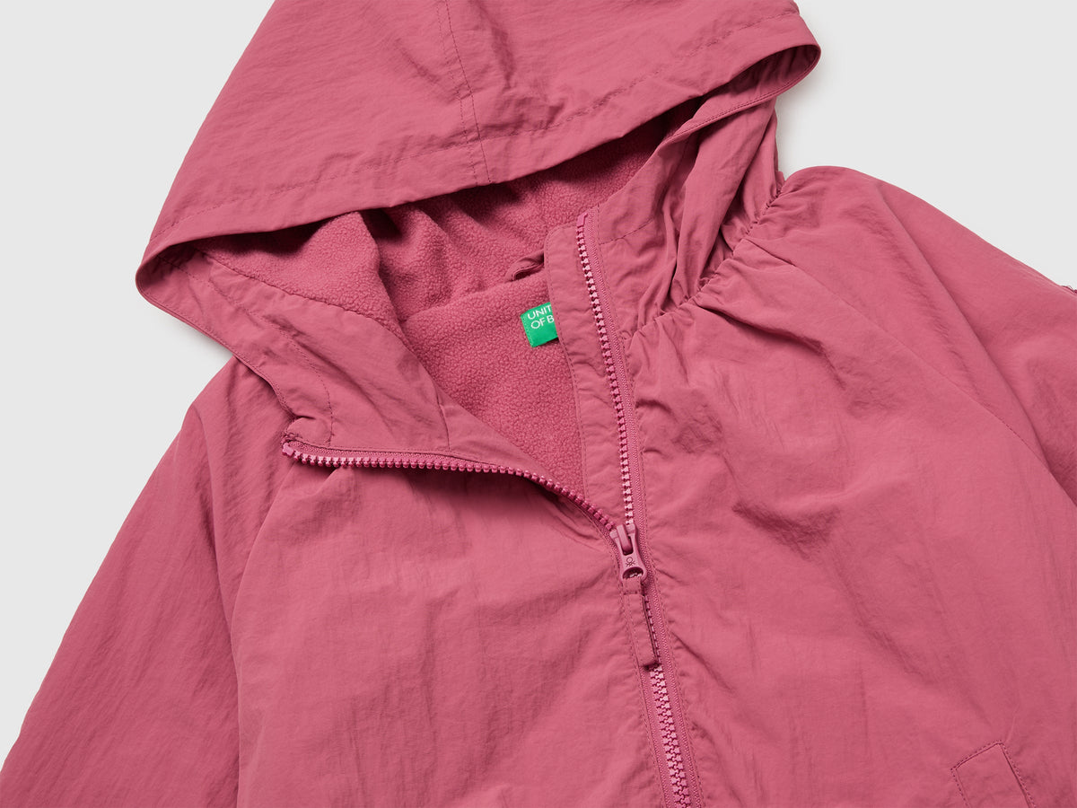 Giacca in nylon over fit