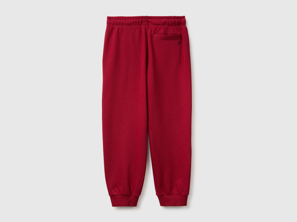 Joggers in felpa 100% cotone