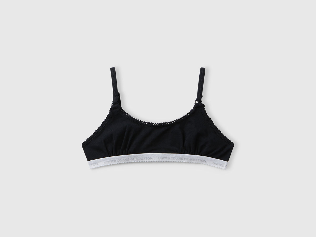 Due brassiere in cotone elasticizzato