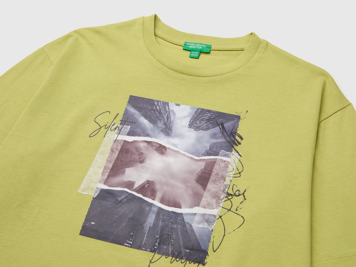 T-shirt over fit in cotone bio