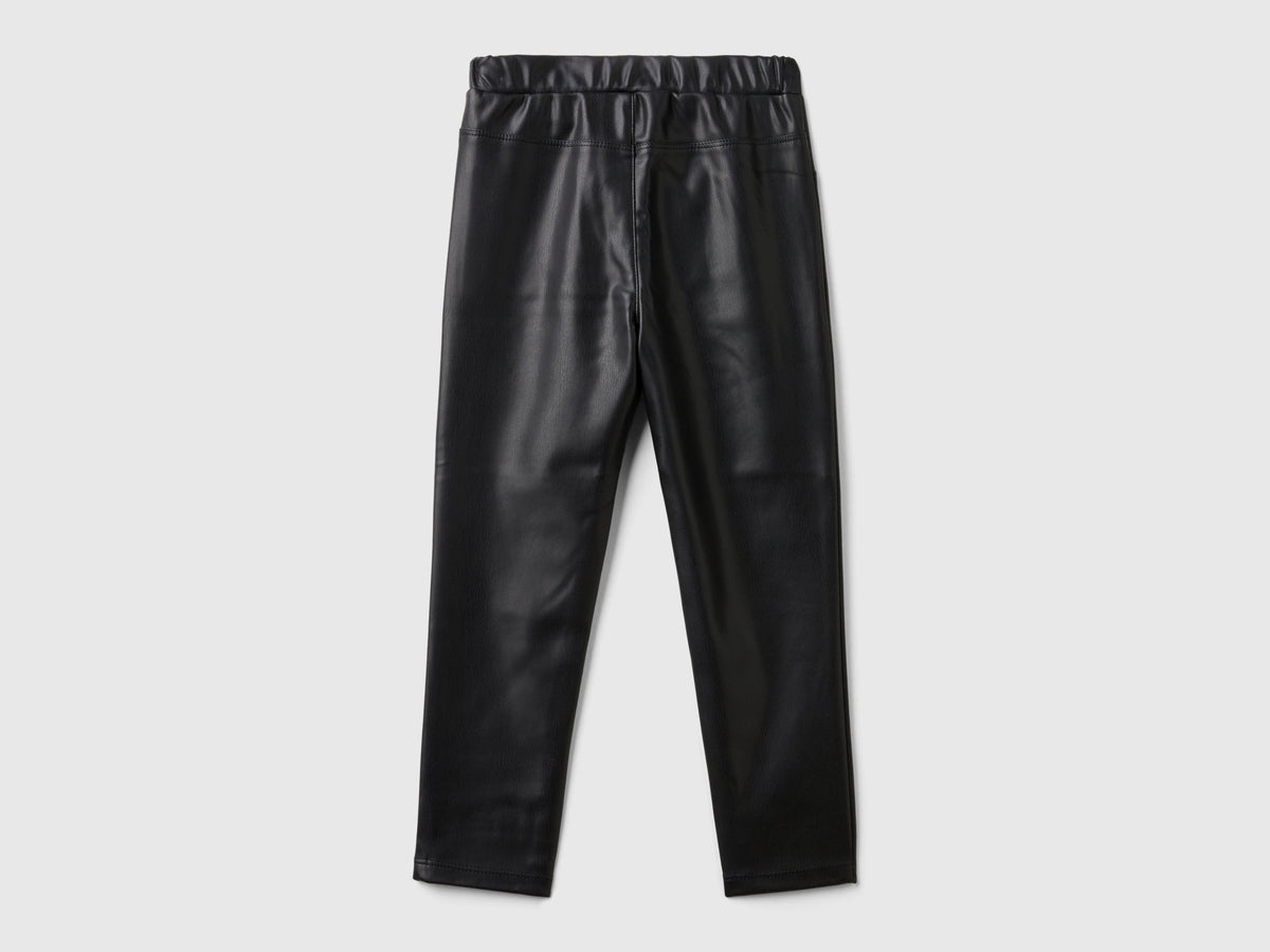 Pantaloni in tessuto spalmato