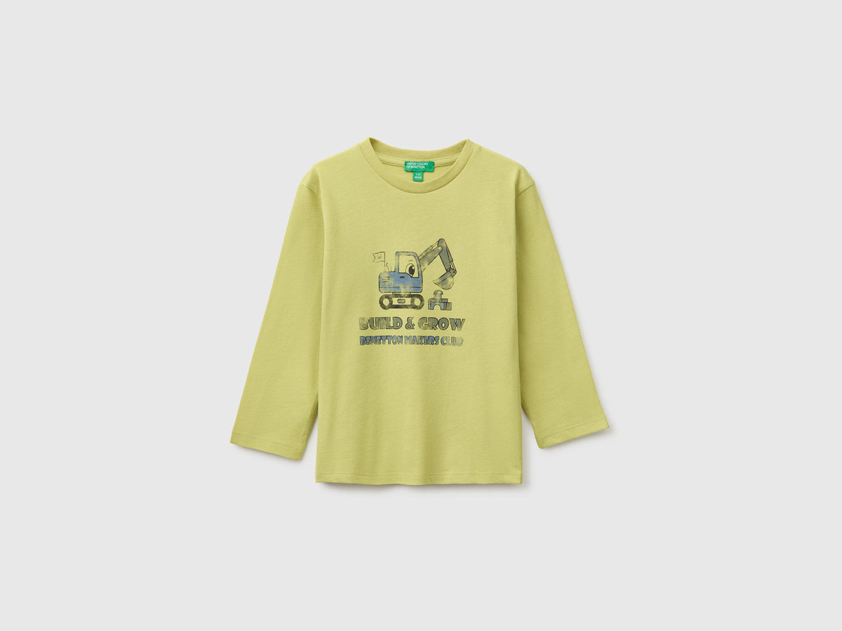 T-shirt 100% cotone bio con stampa