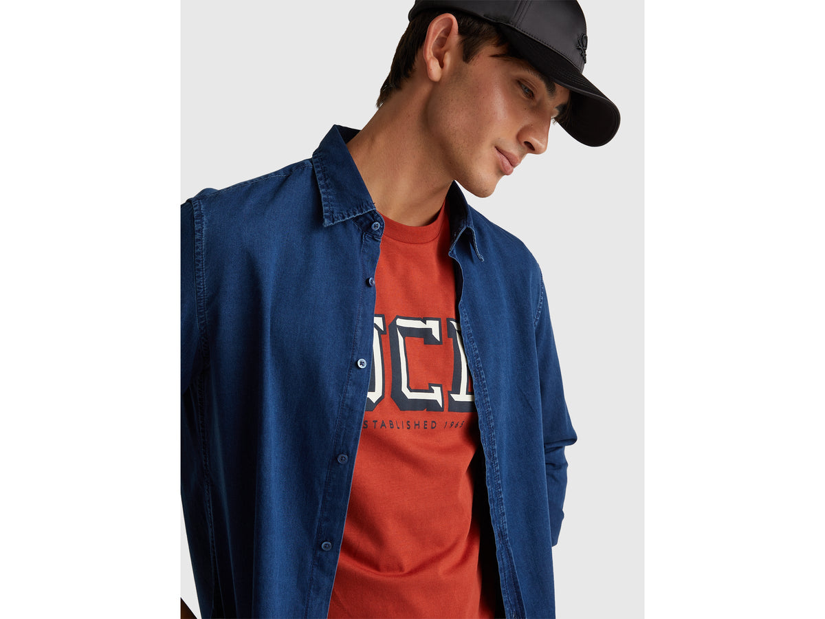 Camicia in chambray