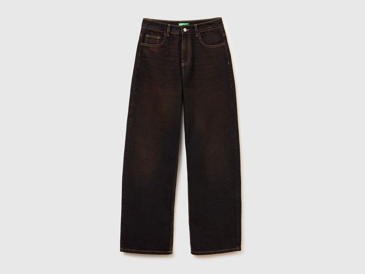Jeans cinque tasche wide fit
