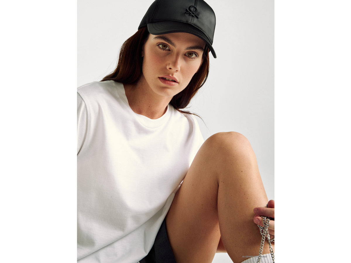 T-shirt boxy fit 100% cotone