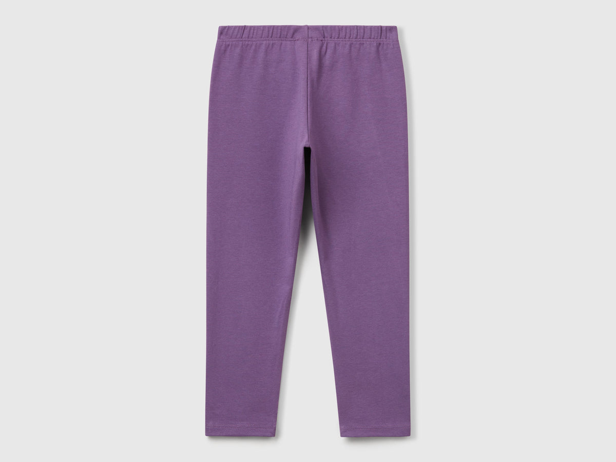 Leggings in cotone stretch