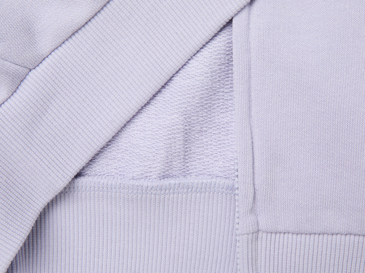 Felpa con zip e logo